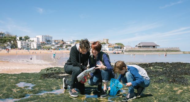 Exploring the beaches of Margate and Broadstairs, Isle of Thanet 